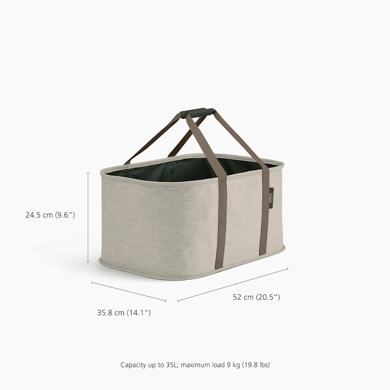 ตะกร้าผ้า JOSEPH JOSEPH รุ่น HOLD-ALL COLLAPSIBLE สี ECRU ความจุ 35 ลิตร N5000015_1